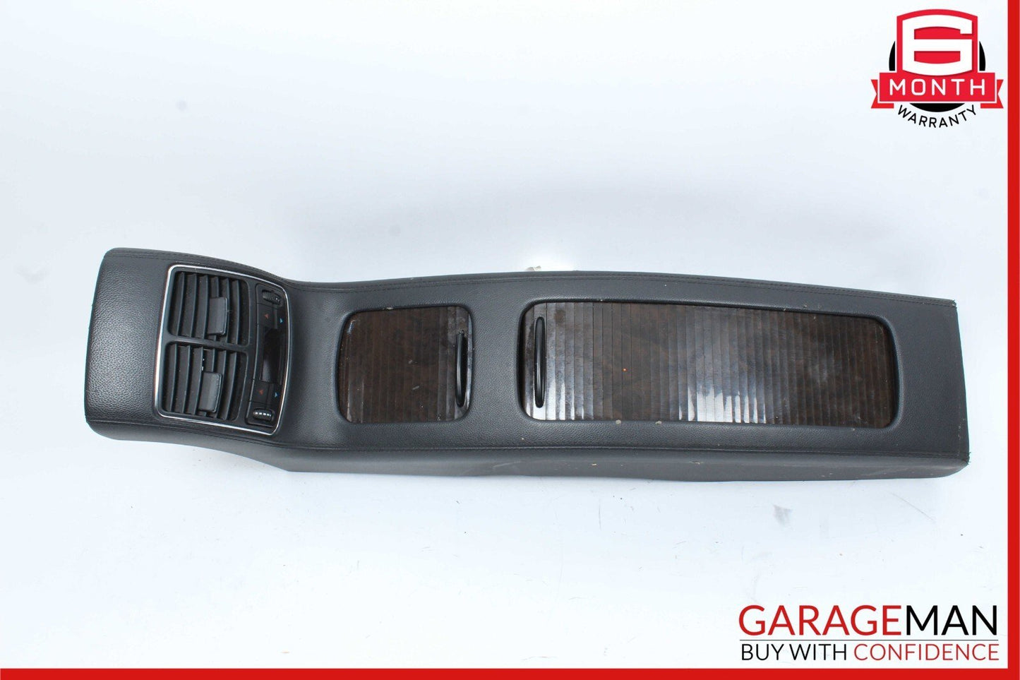 06-11 Mercedes W219 CLS550 Rear Center Console Armrest Storage Tray Assembly OEM
