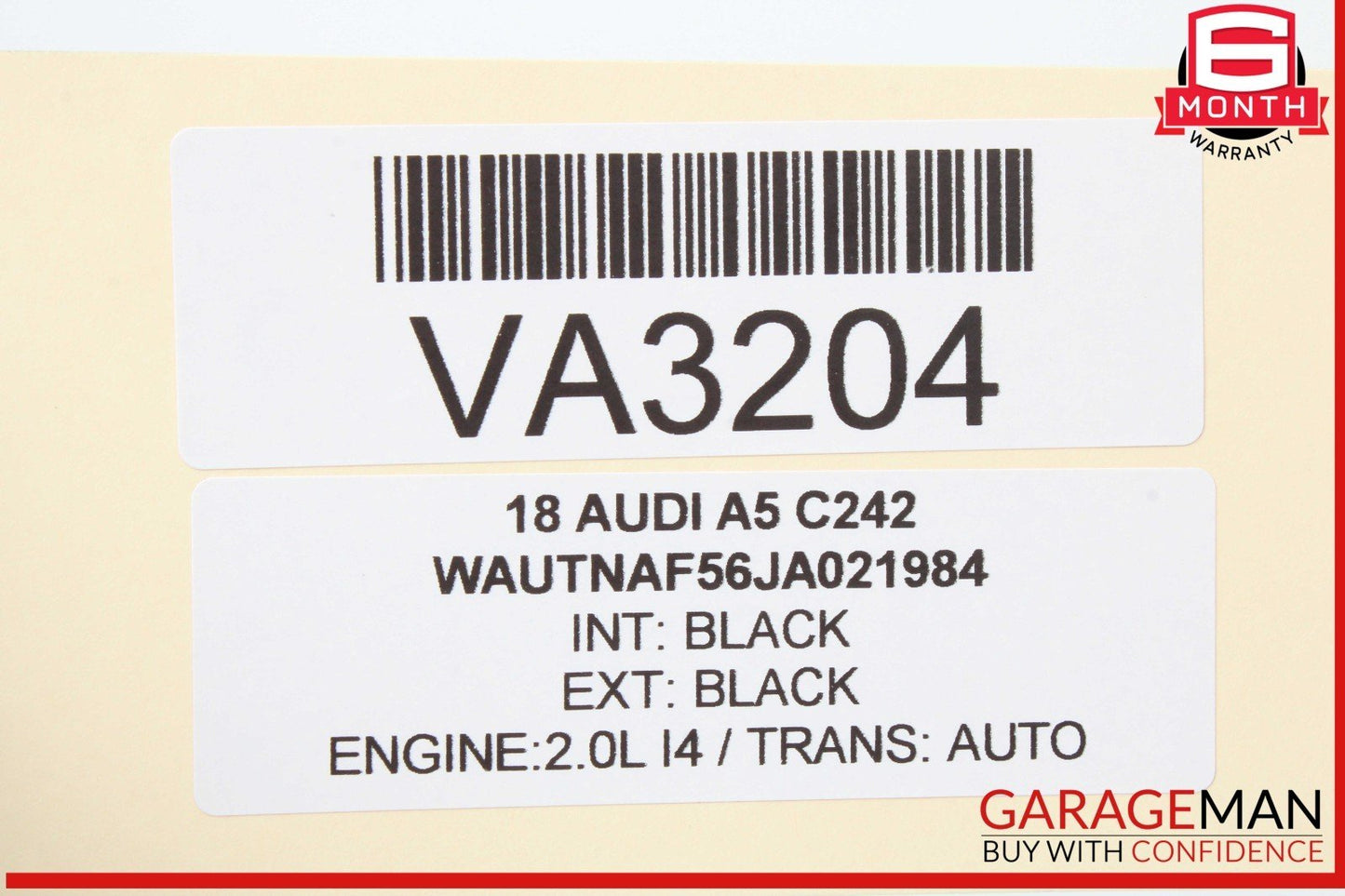 18-24 Audi A5 S5 Automatic Transmission Gear Shifter Selector w/ Knob OEM