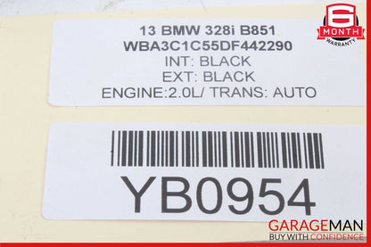 12-18 BMW F30 320i 328i Panoramic Sunroof Sun Roof Motor 67617316536 OEM