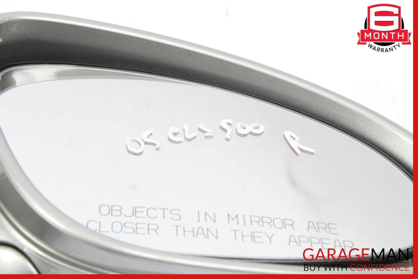 06-08 Mercedes W219 CLS500 Front Right Passenger Side Mirror Door Rear View