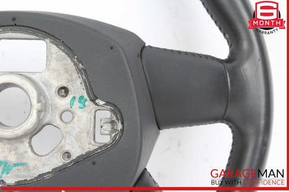 13-17 Audi Q5 Front Left Driver Side Multifunctional Steering Wheel Black OEM