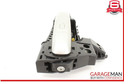 08-18 Audi Q5 SQ5 S4 A4 A5 Right Passenger Side Exterior Door Handle Gray OEM