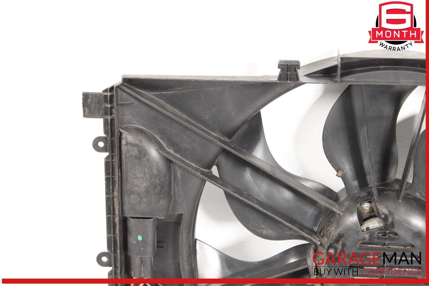 08-15 Mercedes X204 GLK350 Engine Cooling Radiator Fan Shroud Motor Assy OEM