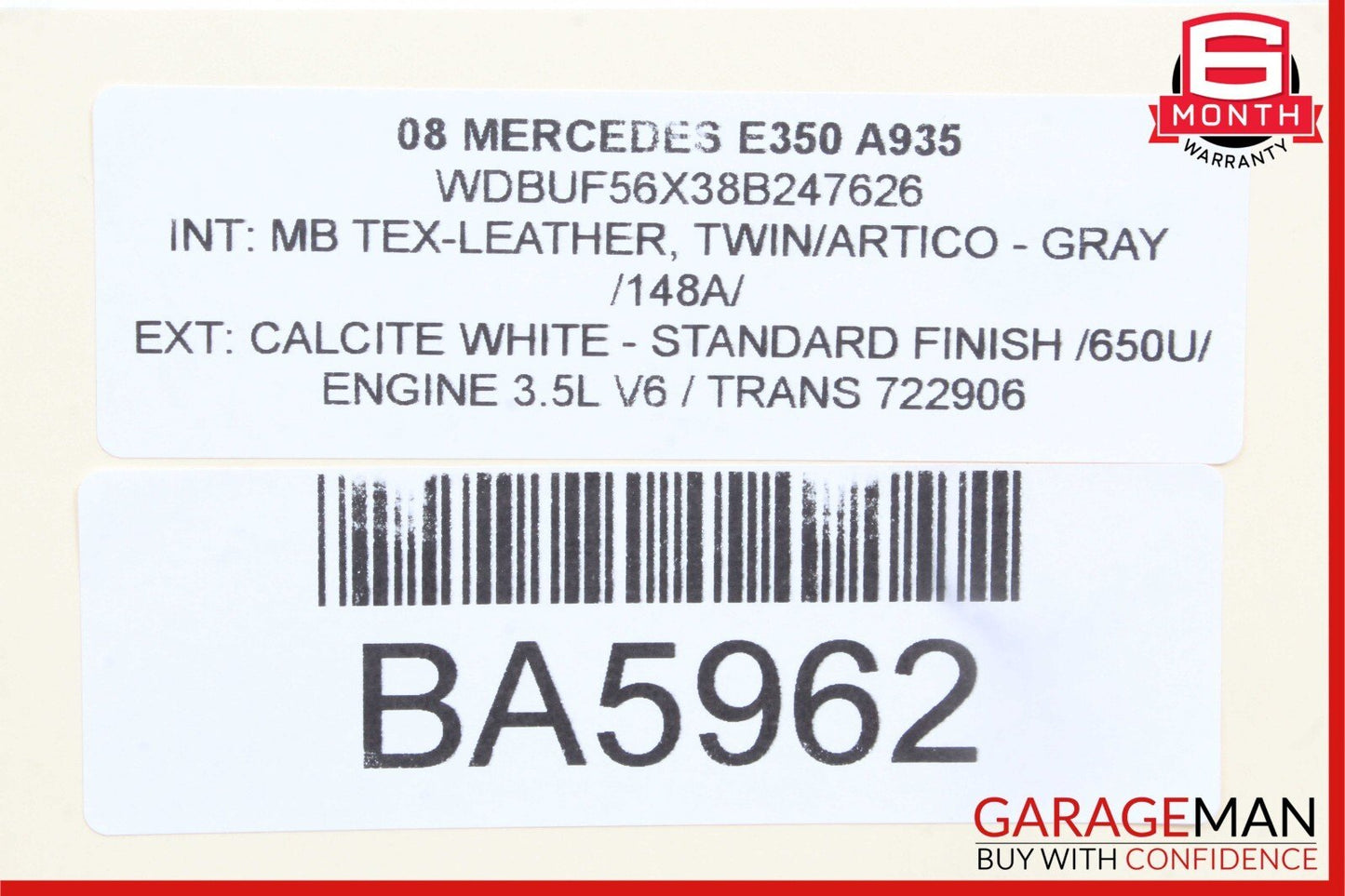 03-09 Mercedes W211 E320 E350 E500 Rear Left Side Door Controller Module Unit