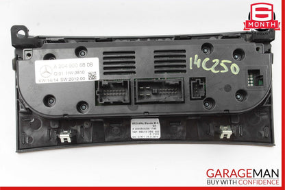 12-14 Mercedes W204 C250 AC A/C Climate Temperature Heater Switch Control Beige