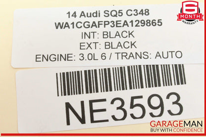 12-16 Audi SQ5 A6 A4 A5 Fuel Evap Vapor Charcoal Canister 8K0201801C OEM