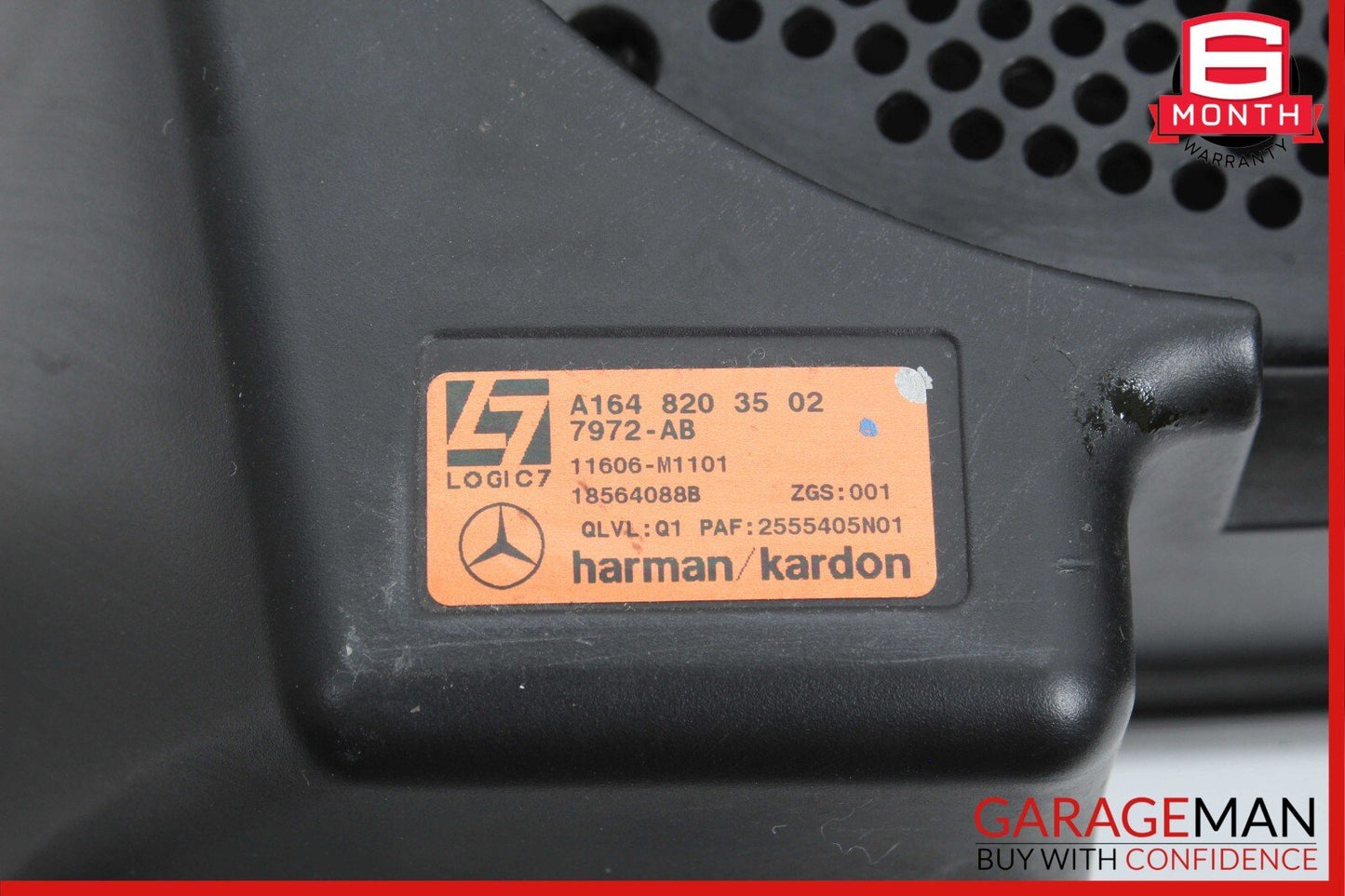 07-12 Mercedes X164 GL450  Rear Subwoofer Speaker Harmon Kardon 1648203502 OEM