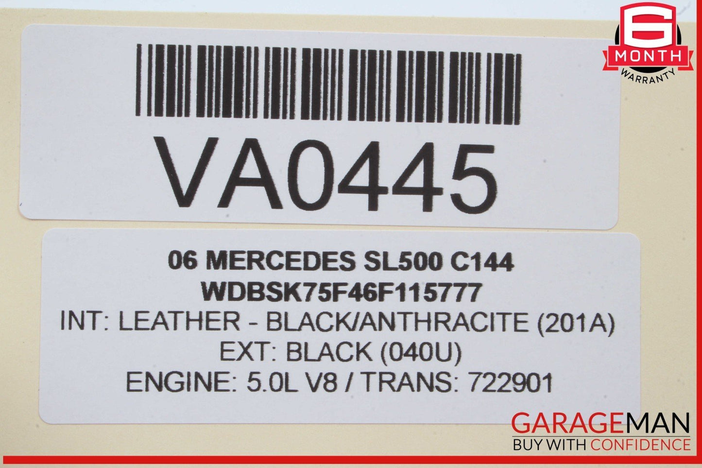 00-14 Mercedes R230 SL500 S55 AMG Voice Communication Control Module Unit OEM