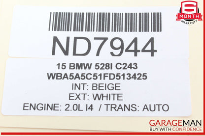 11-16 BMW 528i 535i 550i F10 Antenna Amplifier AMP Control Module 6935024 OEM