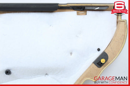 07-12 Mercedes X164 GL450 ML550 Rear Left Complete Interior Door Panel Brown OEM