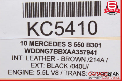 07-13 Mercedes W221 S550 CL550 Electronic Parking Button Switch 2215401445 OEM