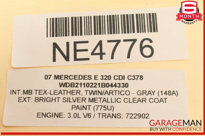03-09 Mercedes W211 E320 CDI Rear Right Side Door Control Module Unit OEM