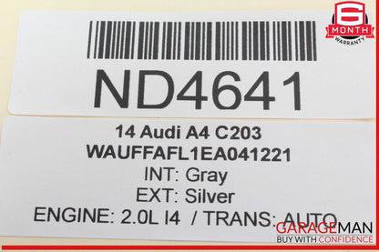 09-16 Audi A4 Rear Left Driver Side Door Lock Latch Actuator 8K0839015D OEM