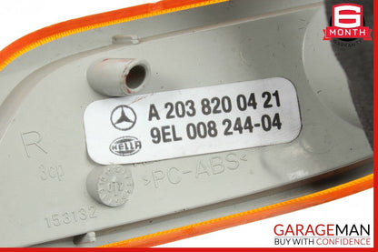01-07 Mercedes W203 C230 Sedan Front Right Side Marker Bumper Turn Signal Light