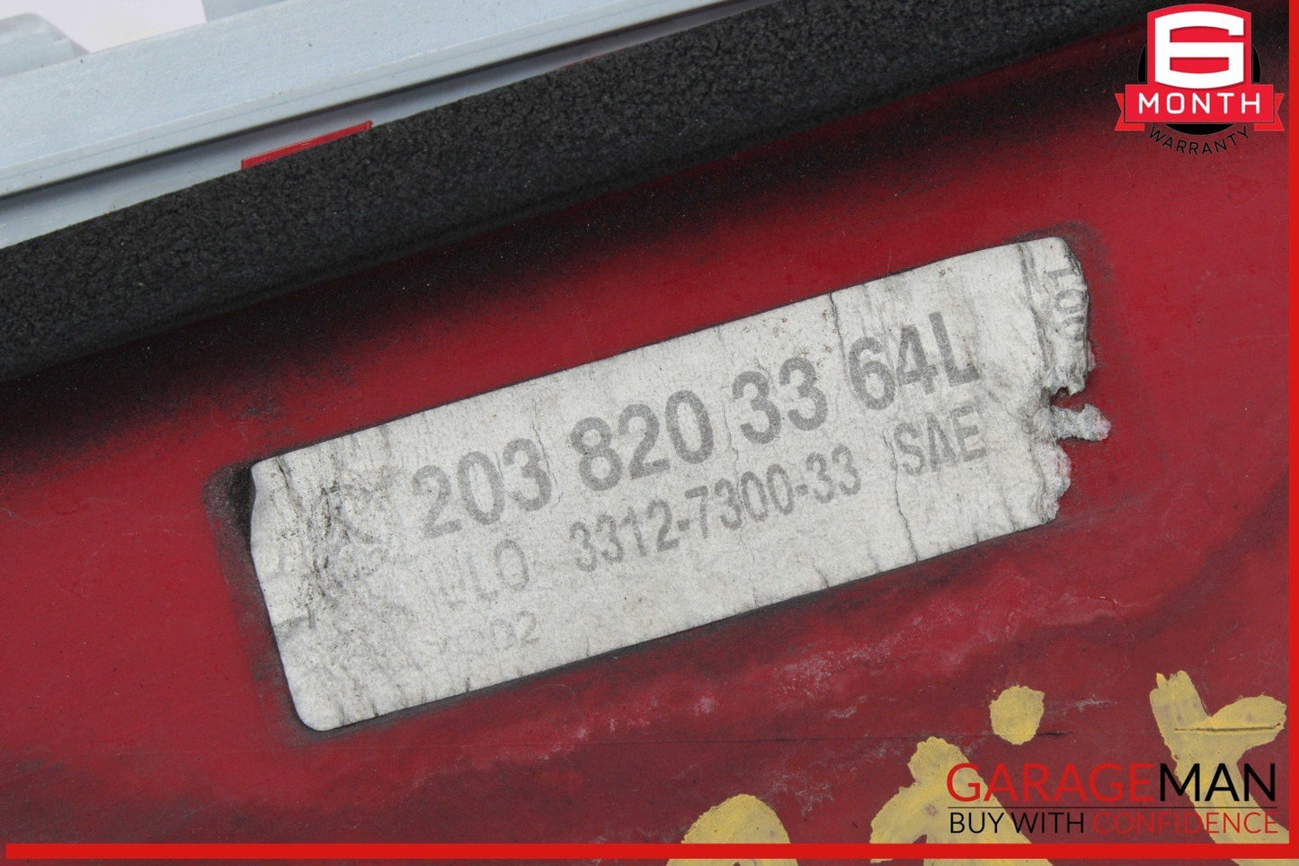 05-07 Mercedes W203 C230 Rear Left Driver Side Taillight Tail Light Lamp OEM