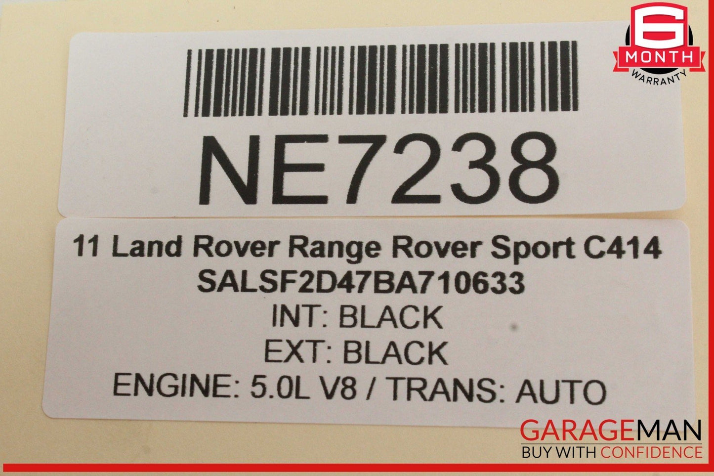 10-13 Land Rover Range Rover Sport Rear Trunk Lid Lock Latch Actuator OEM
