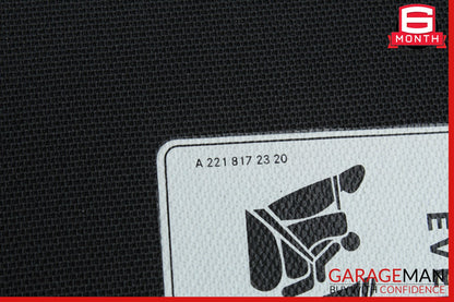 10-16 Mercedes W212 E350 Front Right Side Sun Visor Shade Sunvisor Cover OEM