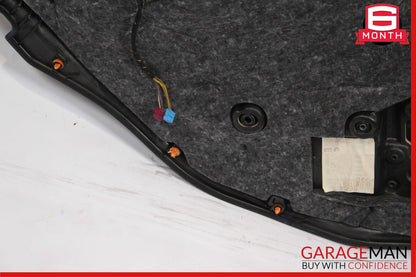 10-13 Mercedes W212 E350 E500 Rear Right Interior Door Panel Trim Assembly Beige