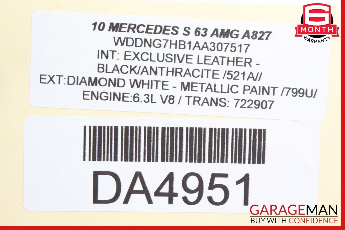 07-13 Mercedes W221 S63 AMG S600 Power Steering Fluid Reservoir 2214660102 OEM