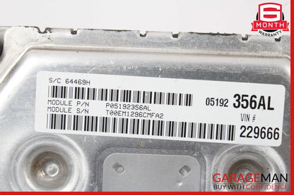 12-17 Fiat 500E Engine Computer ECU ECM Computer Control Module 05192356AL OEM