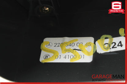 00-02 Mercedes W220 S500 Steering Column Control Switches Assembly Black OEM