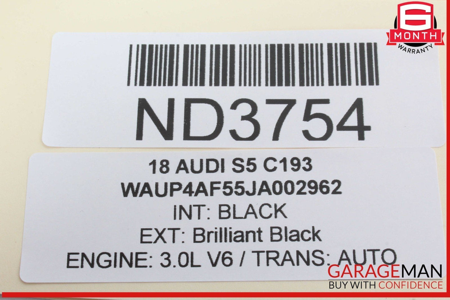 17-24 Audi S5 RS5 A4 Rear Trunk Lock Latch Actuator 8W0827503 OEM