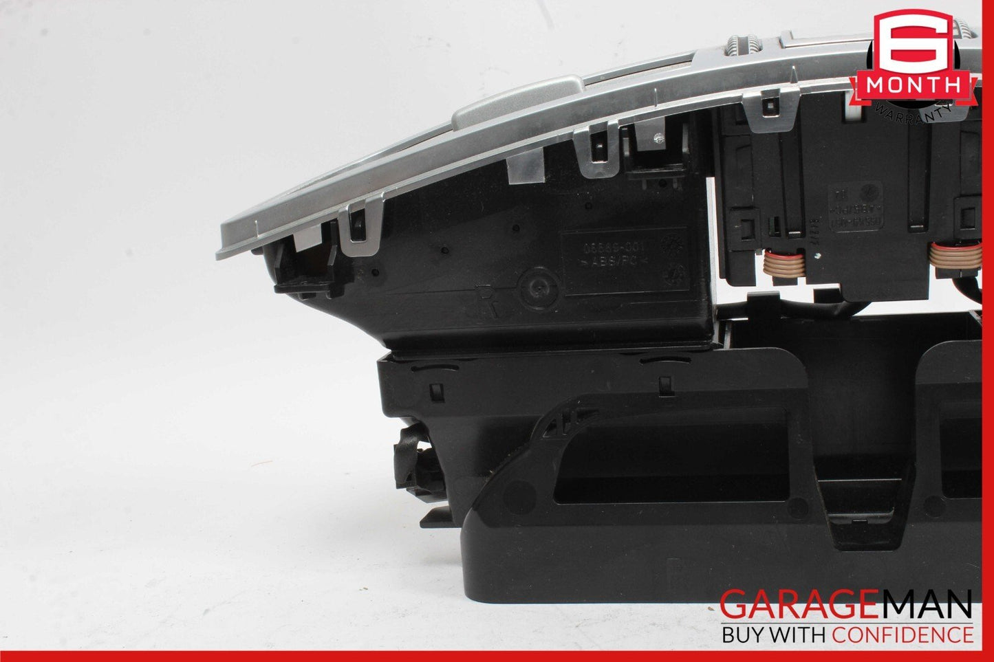 07-13 Mercedes W221 S550 S450 Center Dash A/C Air Vent Trim Clock 2218300954 OEM