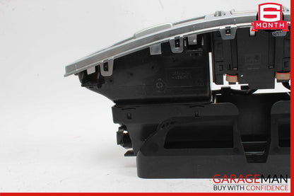 07-13 Mercedes W221 S550 S450 Center Dash A/C Air Vent Trim Clock 2218300954 OEM
