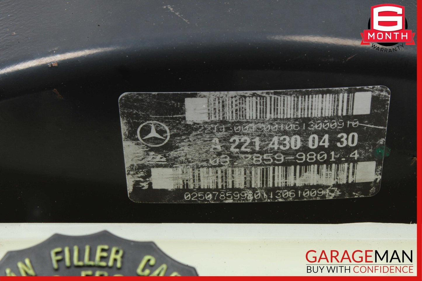 07-09 Mercedes W221 S550 S63 CL550 Brake Booster Master Cylinder 2214300430 OEM