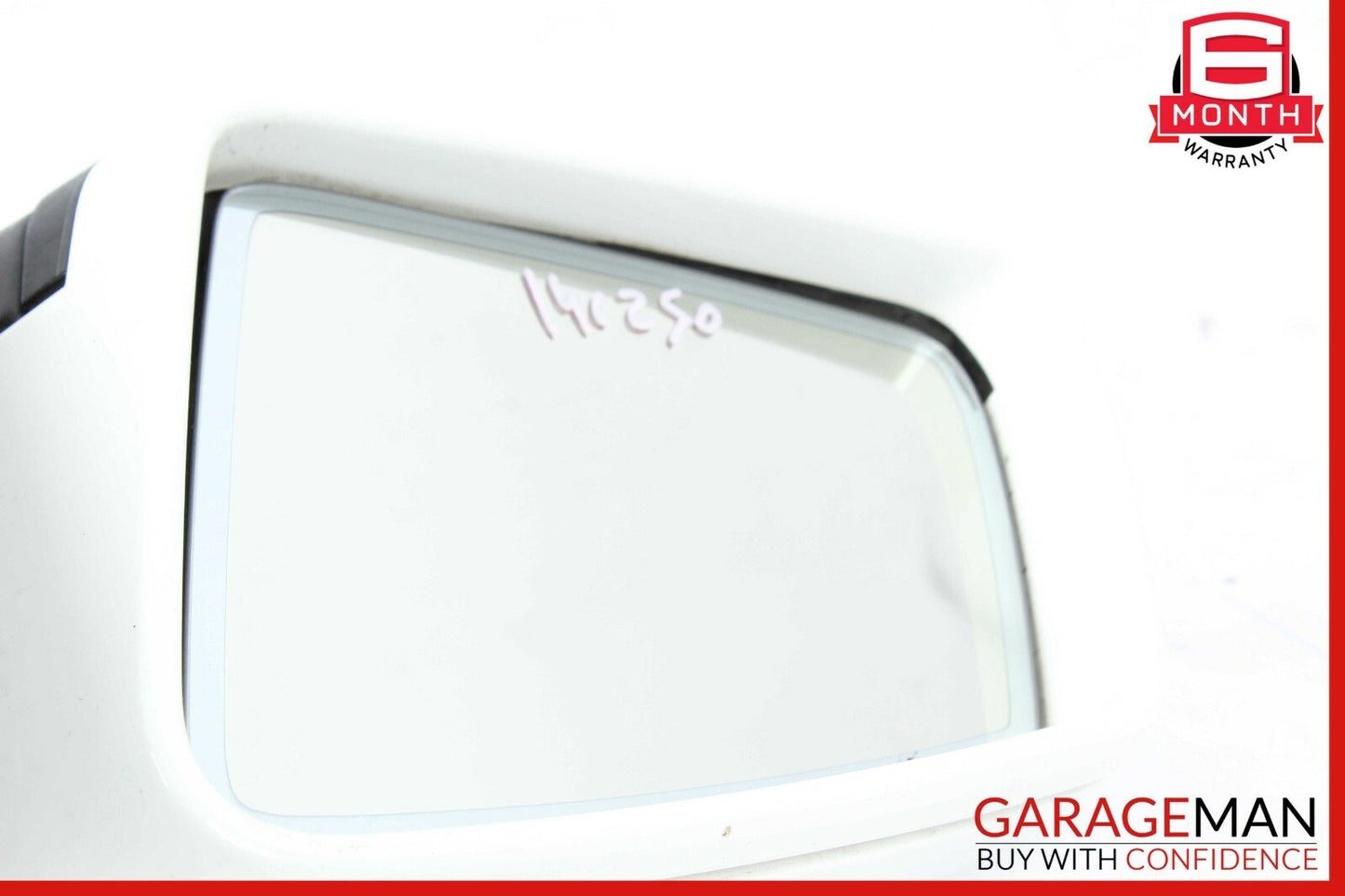 12-14 Mercedes W204 C250 C63 AMG Front Left Side Mirror Rear View Door White