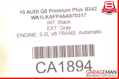 09-18 Audi Q5 A6 Rear Right Passenger  Side Door Window Regulator Motor Unit OEM