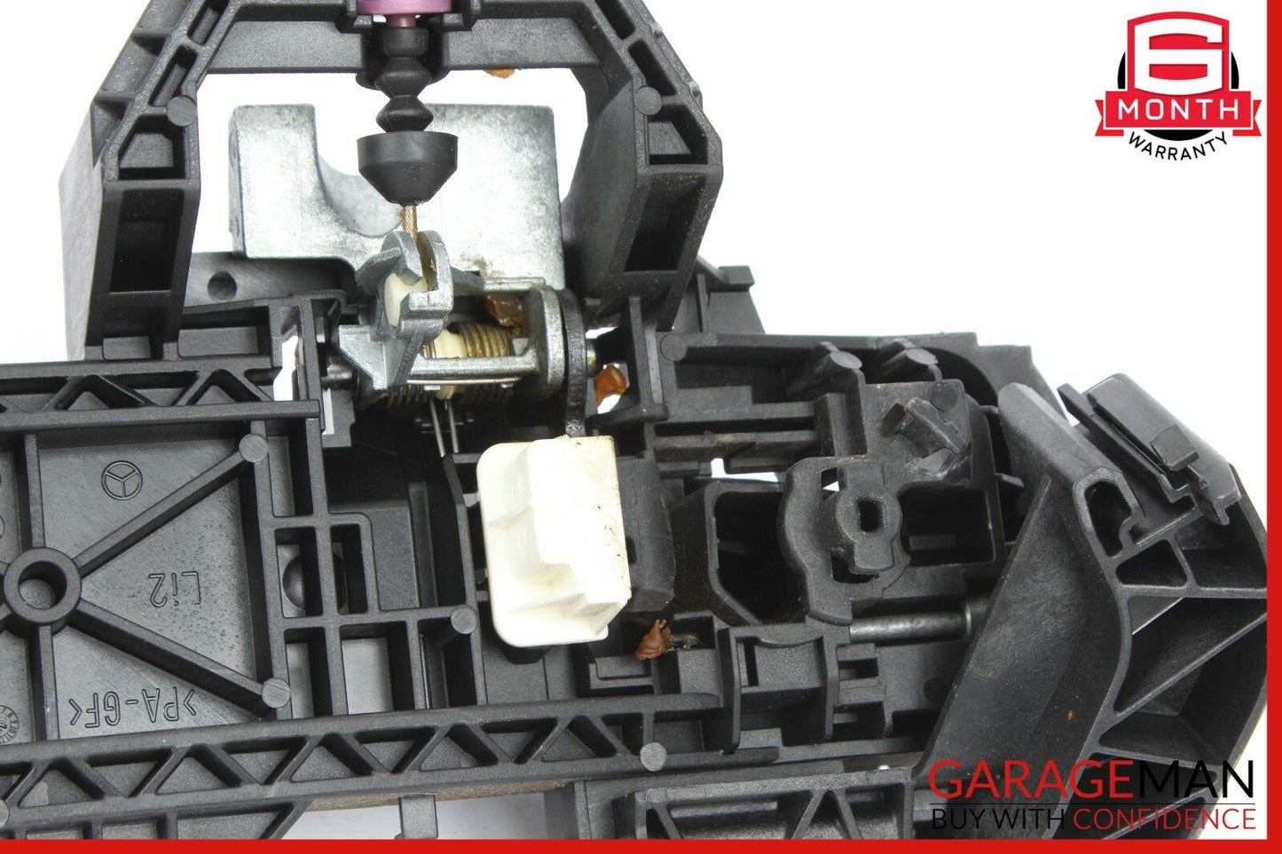 08-11 Mercedes W204 C350 Rear Left Door Lock Latch Actuator w/ Handle Grey