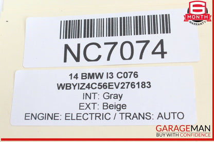 14-21 BMW i3 I01 Hybrid Brake Booster Vacuum Pump 6857405 OEM