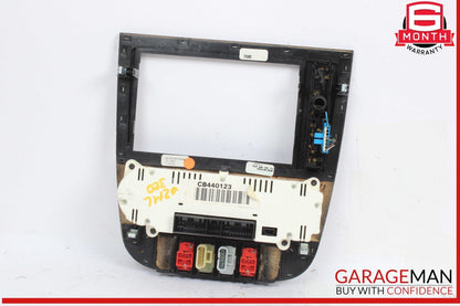 02-05 Mercedes W163 ML320 Center Console AC Climate Control Switch w/ Trim OEM