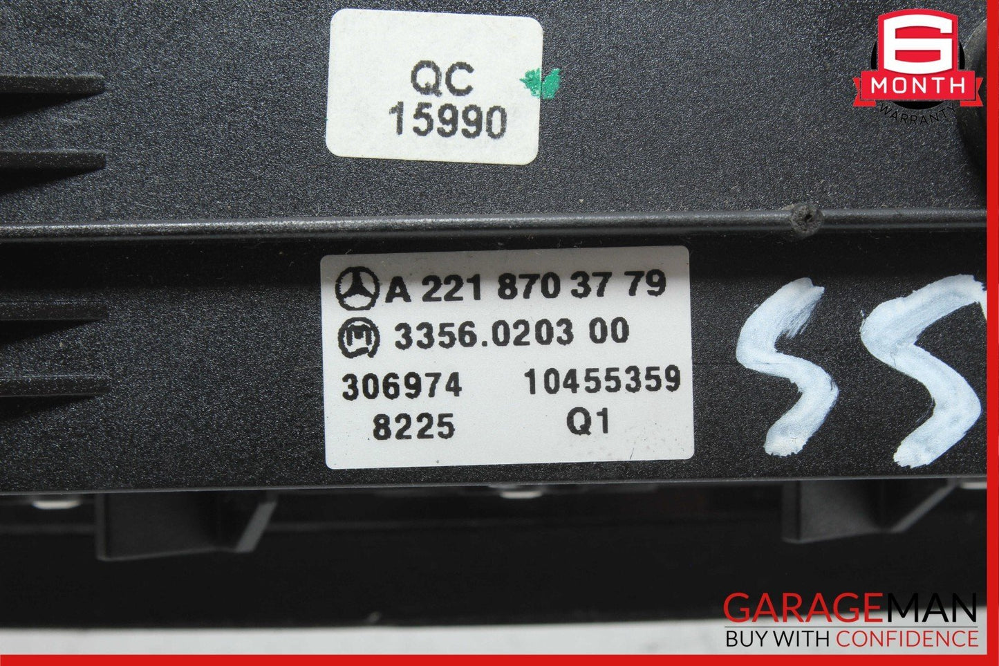 07-14 Mercedes CL600 S550 ESP Parking Assist Suspension Switch Controller Module