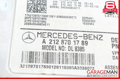Mercedes W212 E350 C300 C250 Sirius Satellite Radio Receiver 2128701789 OEM