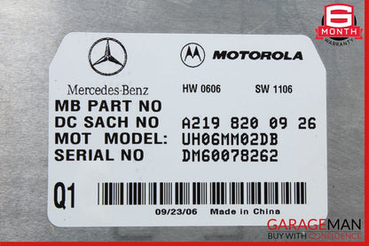 06-12 Mercedes E350 GL450 R350 Communication Control Controller Module Unit OEM
