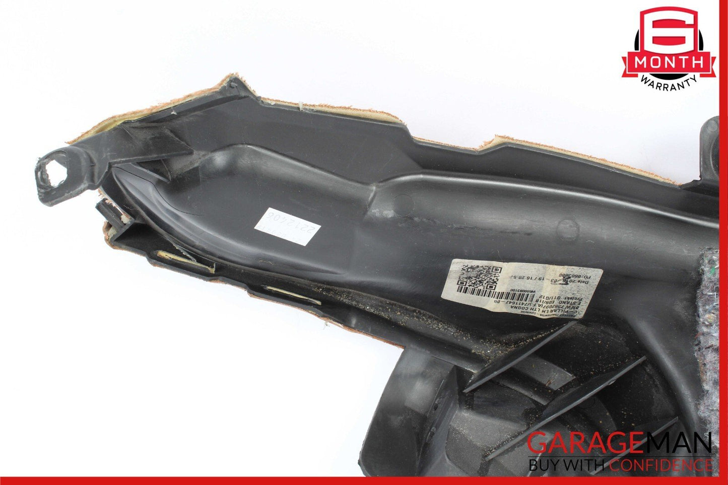 16-19 BMW 750i 740i Rear Left Driver Side C Pillar Trim Seat Bolster Cover OEM