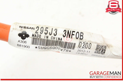 13-17 Nissan Leaf Connector Power Cable 295J33NF0B OEM