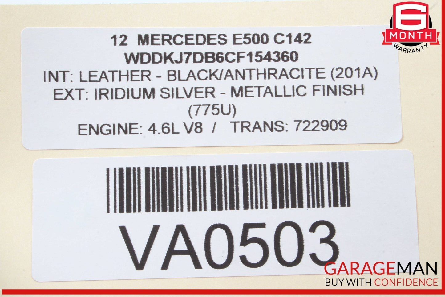 10-14 Mercedes W207 E550 CLS550 ABS Anti Lock Pump Brake Module 2124312012 OEM