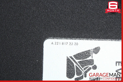 08-14 Mercedes W204 C350 Front Right Passenger Sun Visor Sunvisor Shade Black