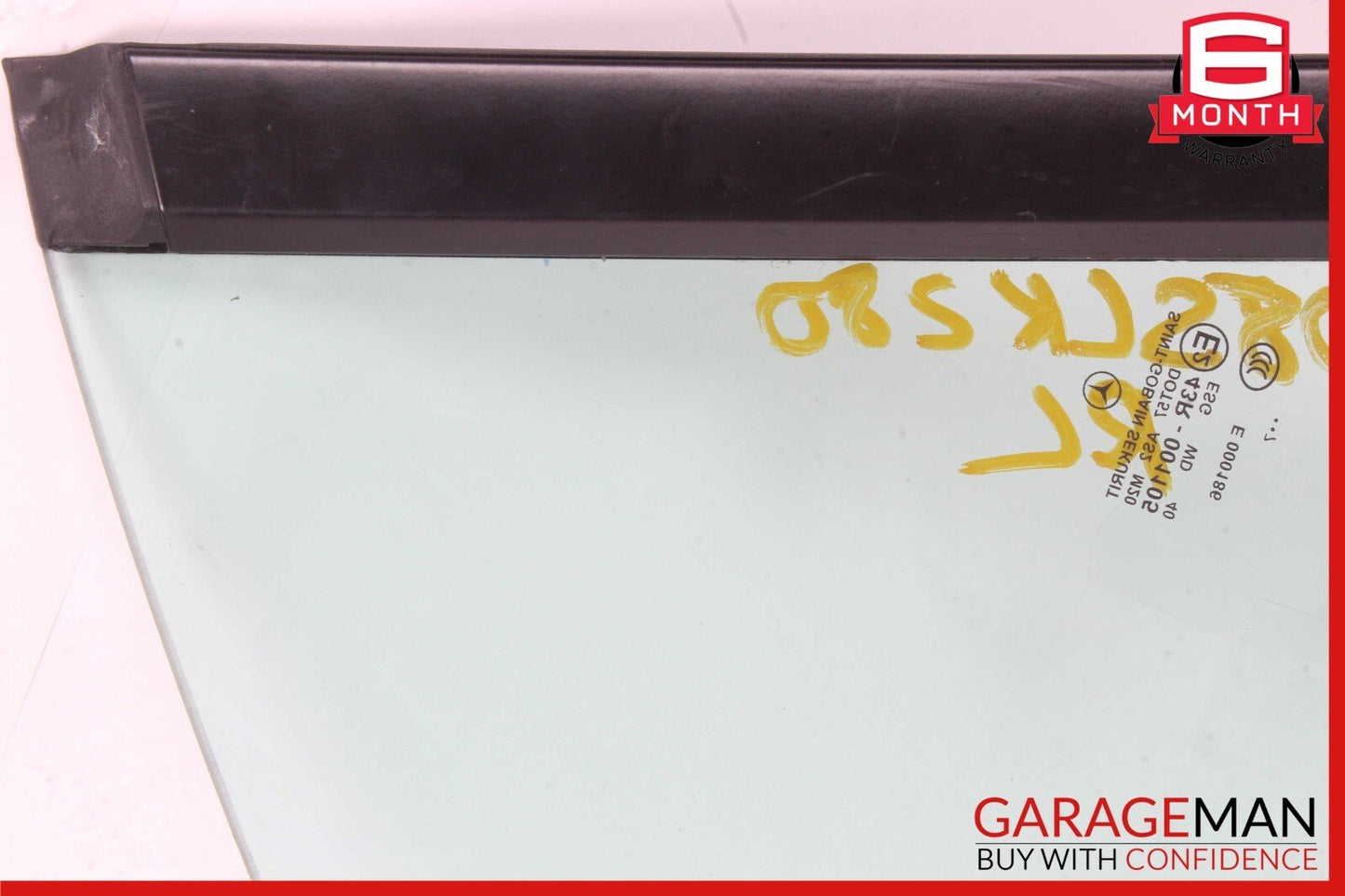 05-11 Mercedes R171 SLK280 SLK350 Quarter Window Glass Rear Left Driver Side OEM