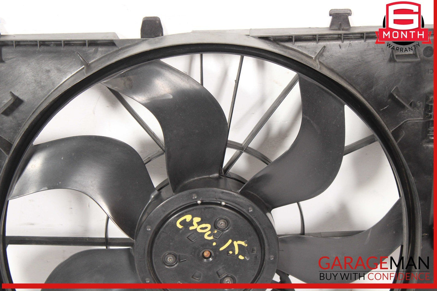 15-20 Mercedes W205 C300 Engine Radiator Cooling Fan Motor Assy OEM