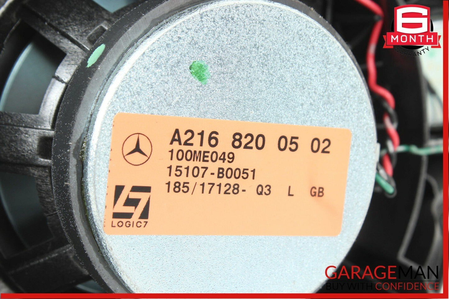 07-13 Mercedes W216 CL550 CL600 Rear Right & Left Side Door Tweeter Speaker Set