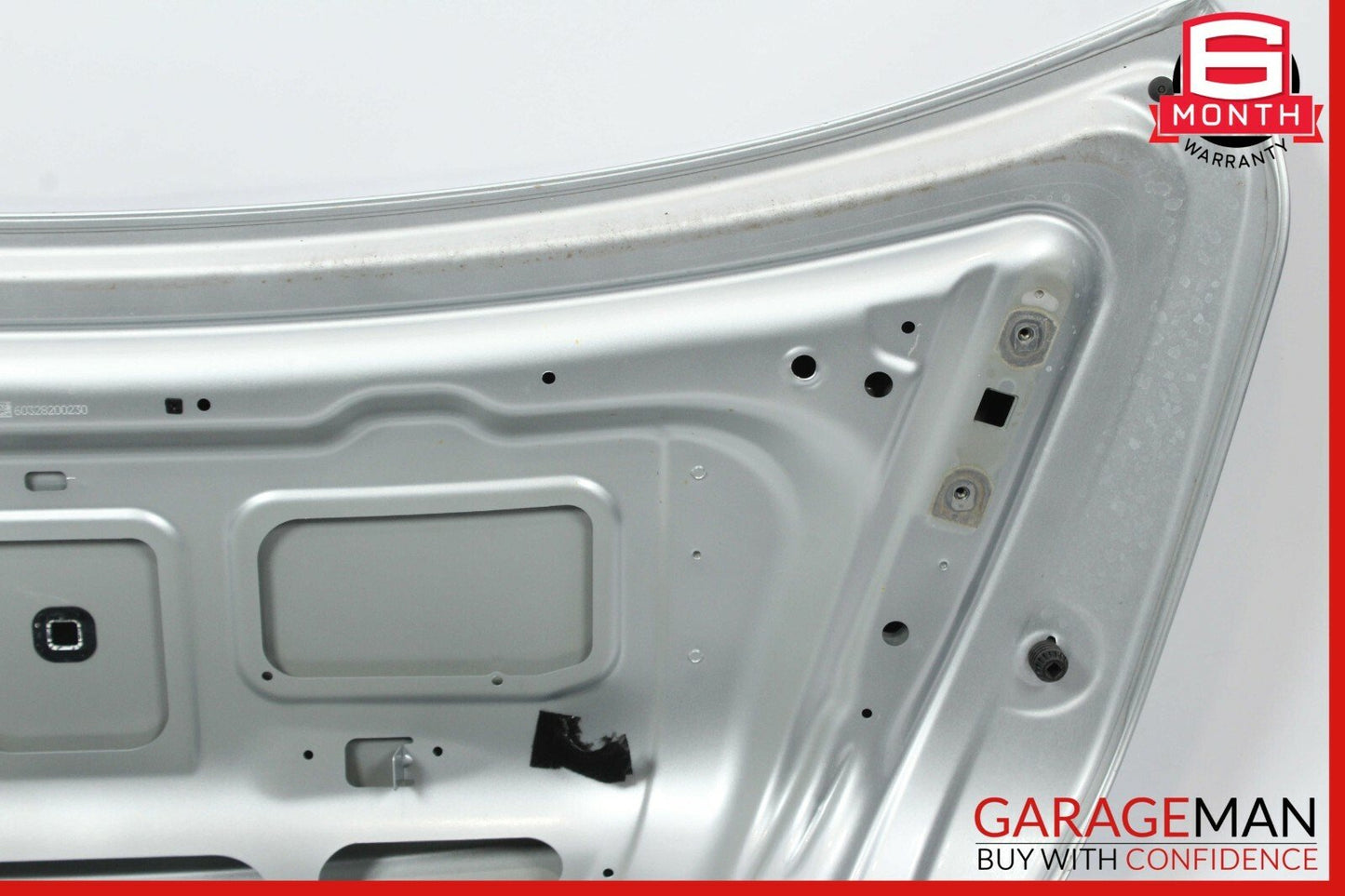 07-13 Mercedes W221 S550 S63 AMG Rear Trunk Lid Deck Shell Panel Cover Silver