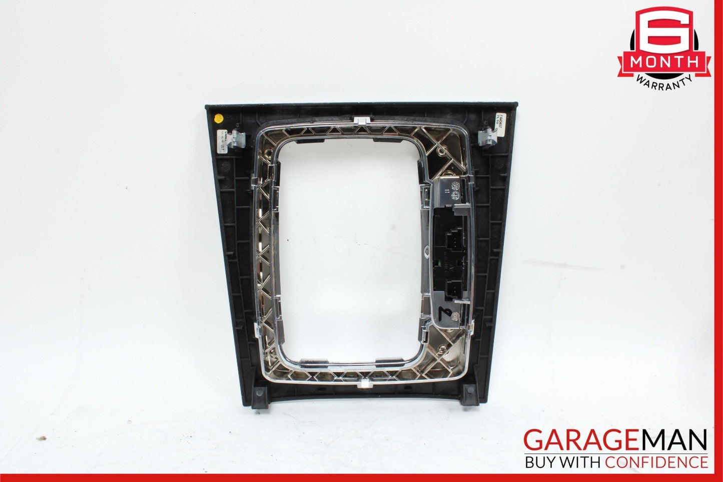 08-14 Mercedes W204 C250 C63 AMG Center Console Shifter Trim Cover Bezel Silver