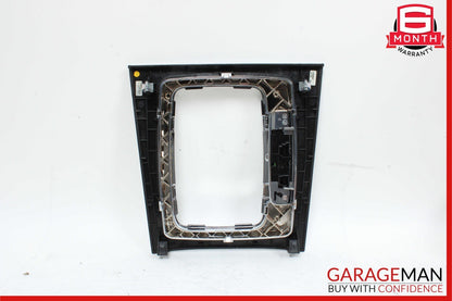 08-14 Mercedes W204 C250 C63 AMG Center Console Shifter Trim Cover Bezel Silver