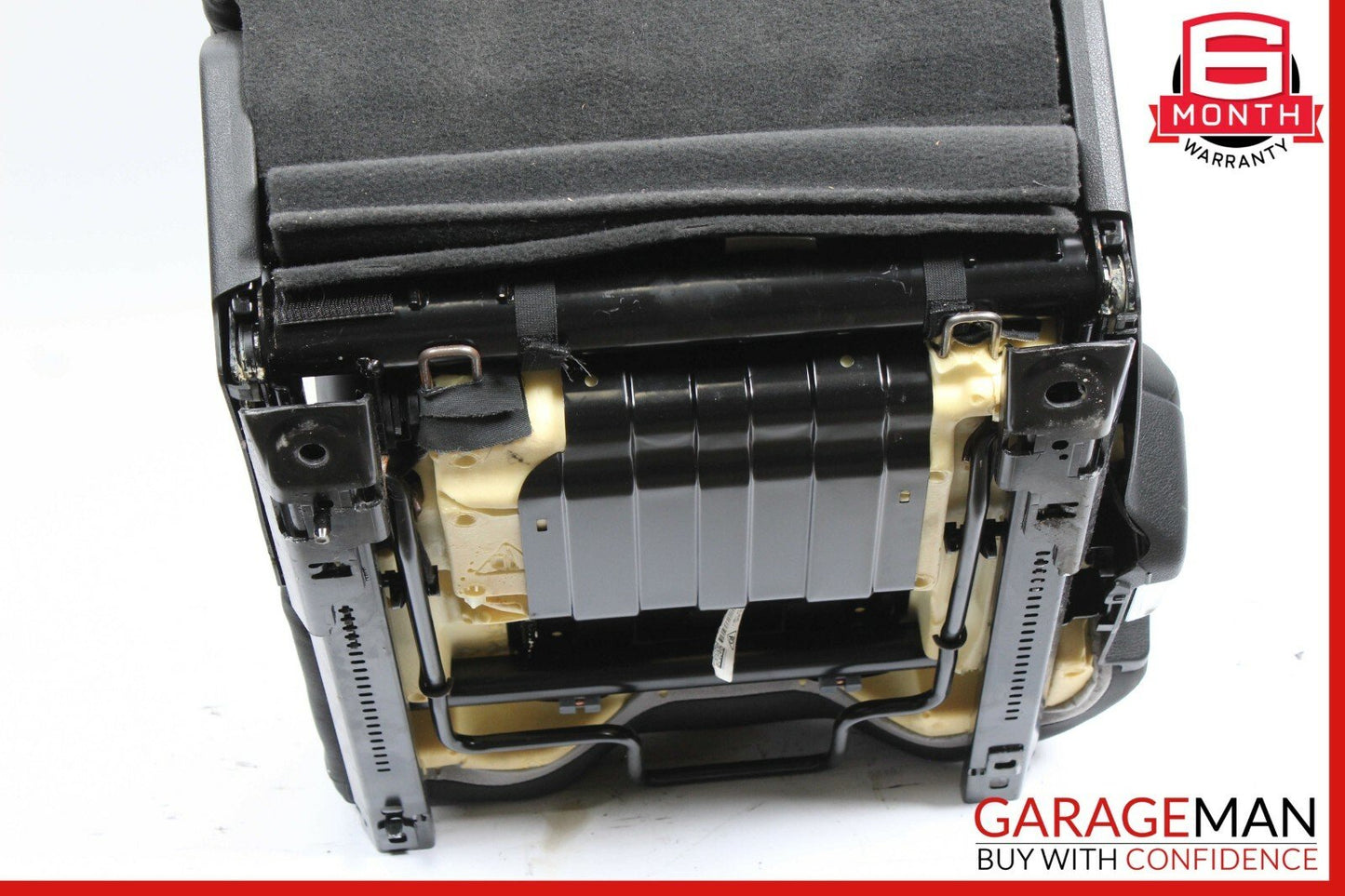 11-17 Porsche Cayenne 958 Rear Right Side Complete Seat Cushion Assembly Black