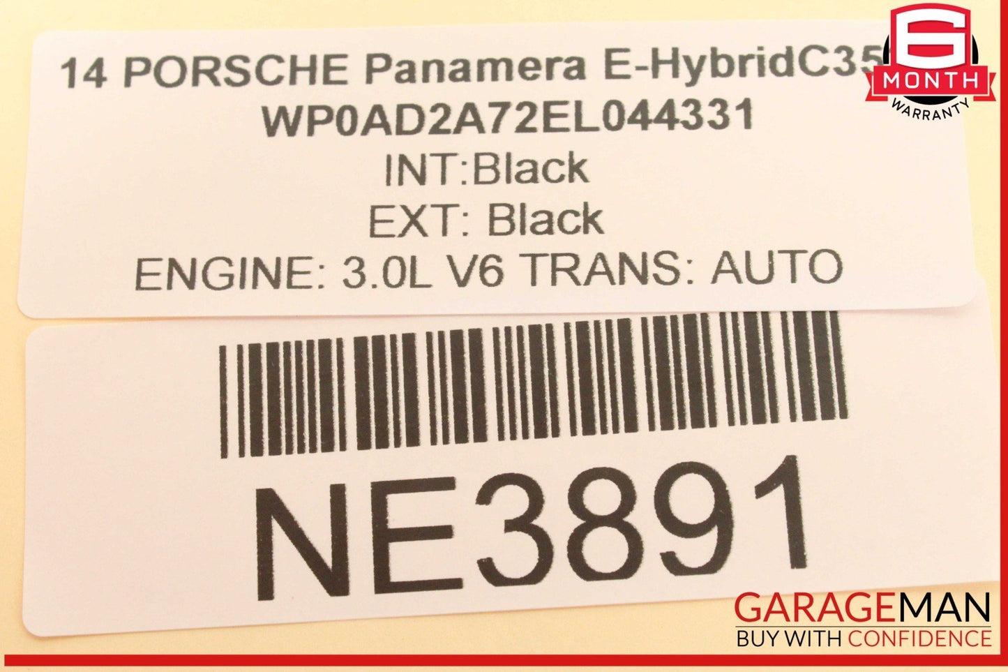 11-18 Porsche Panamera 970 E-Hybrid Front Left Side Door Control Module OEM
