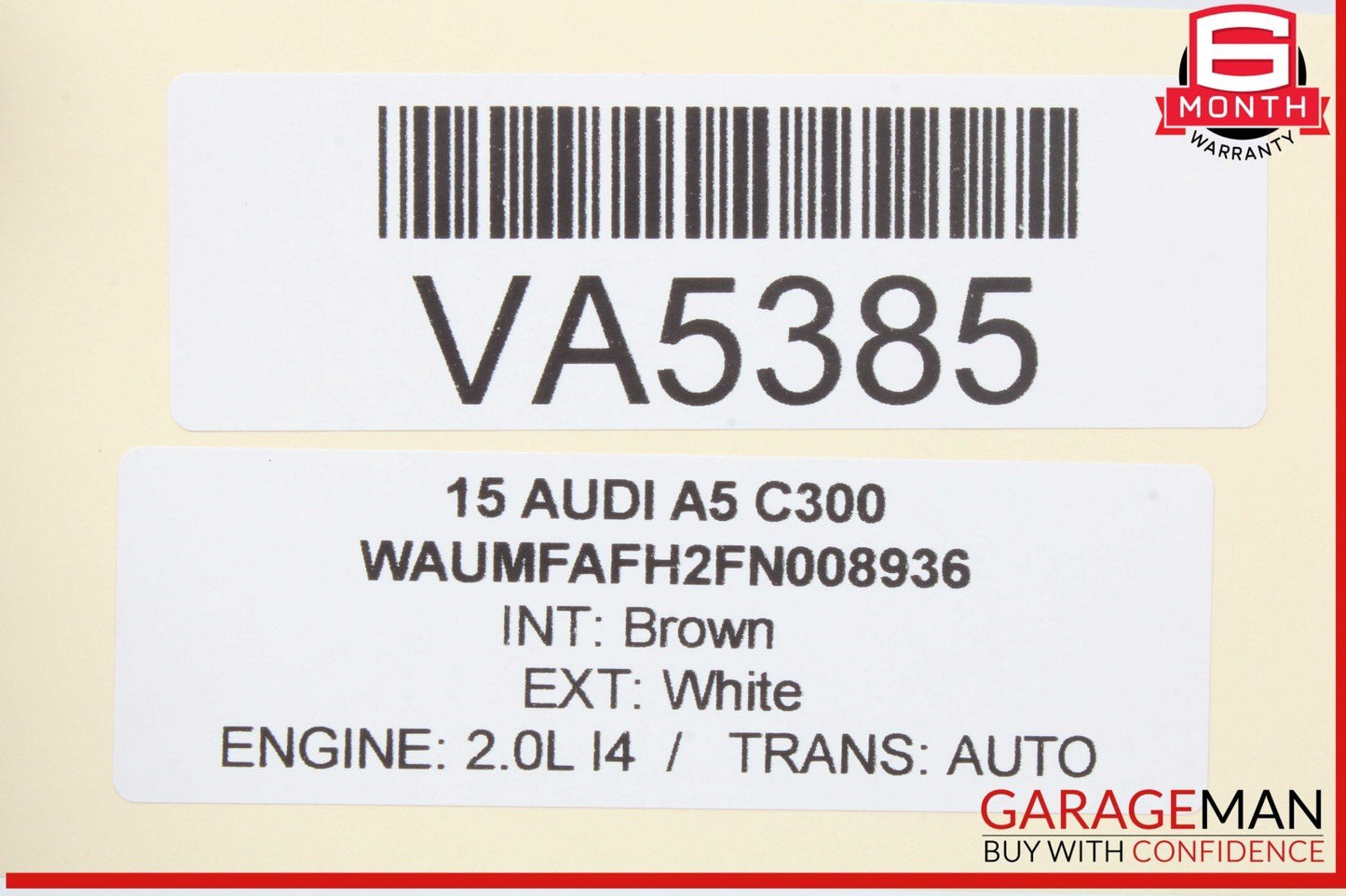 13-17 Audi A5 A4 Q5 Rear Right Side Blind Spot Radar Sensor Module 8T0907566B